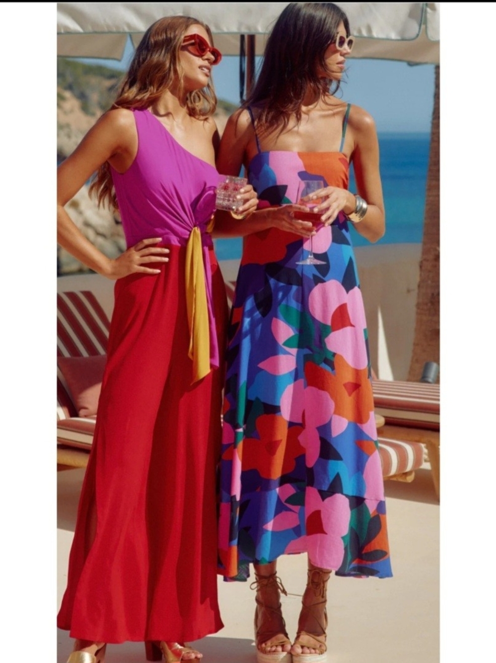 Flowy, Vibrant A-line Mr Zimi Meadow Dress